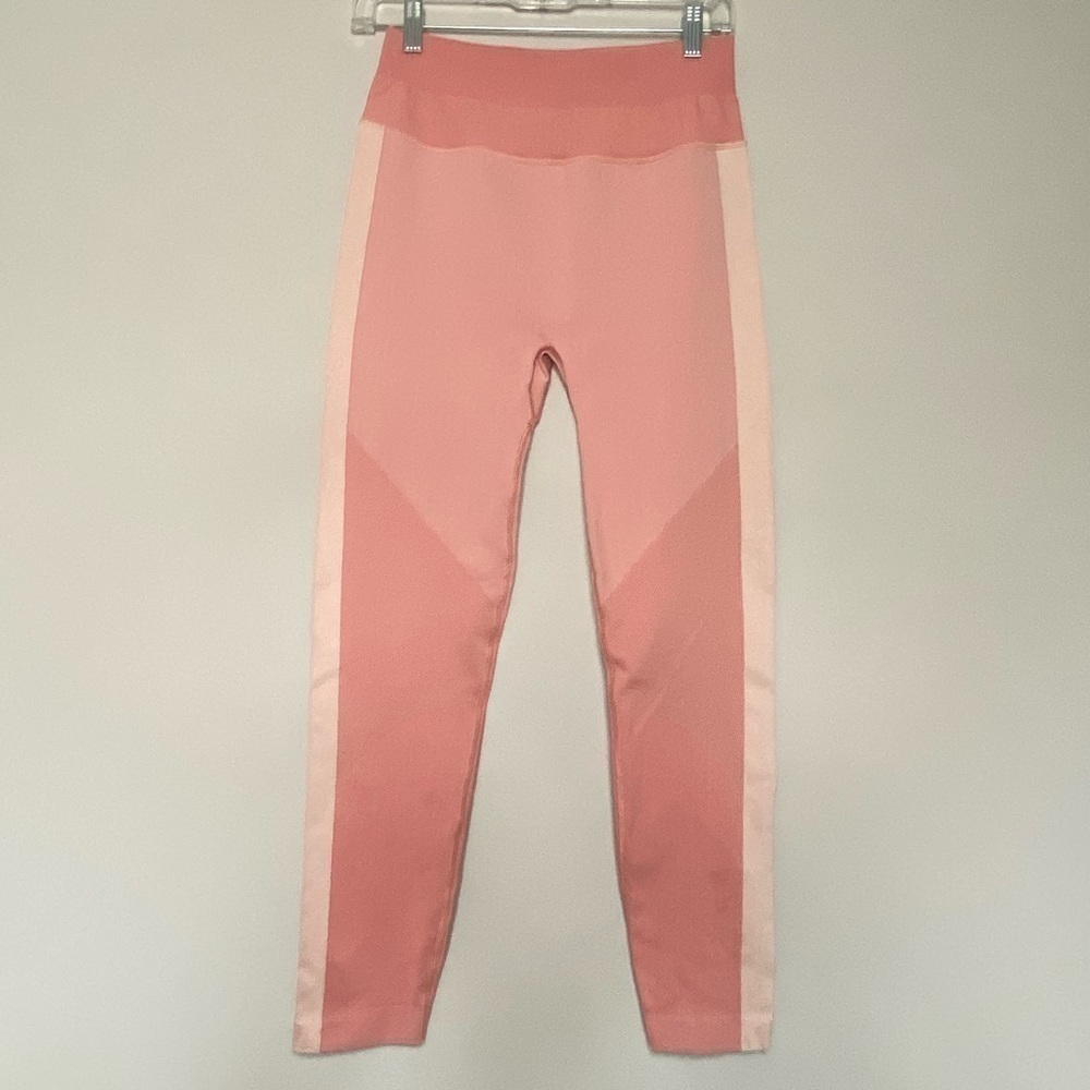 Lululemon Ebb to Train High Rise Tight Leggings in Copper Clay/Angel Wing, 8